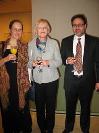 Barbara, Margaret and Khaled