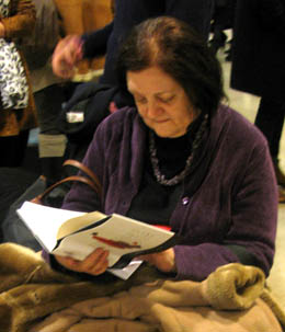 Samira reading