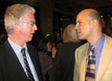 Sir P and Fady J chatting