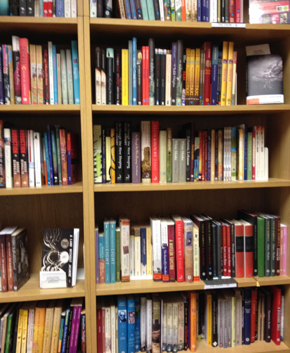 Some of the books in the BALMAL Library